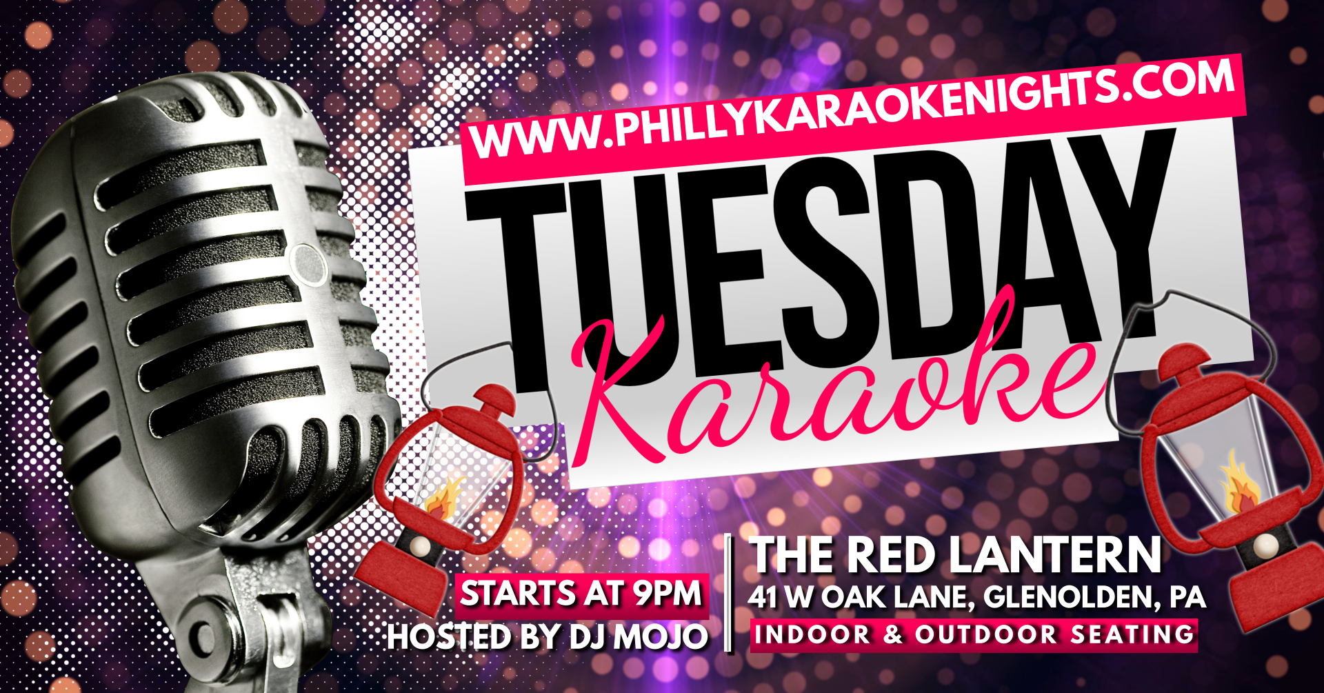 Tuesday Karaoke at The Red Lantern (Glenolden, PA - Delaware County, PA)