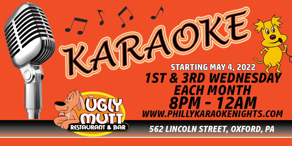 Wednesday Karaoke at The Ugly Mutt (Oxford, PA - Chester County, PA)